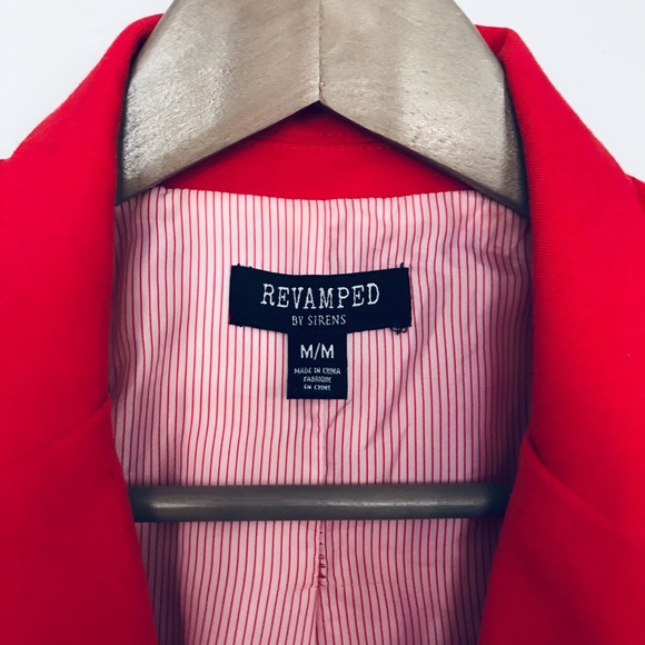 Women’s Red Blazer - Picture 2 of 2